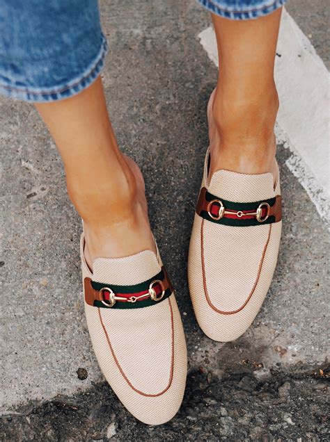 gucci schuhe schwarz|Gucci canvas mules.